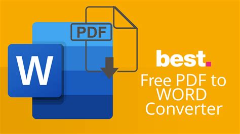 Free PDF to Word Doc Converter for Windows